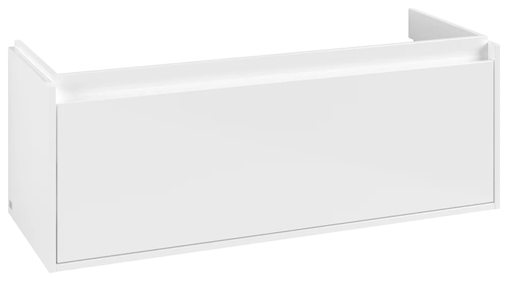Villeroy & Boch Waschbeckenunterschrank Skyla C79200, 1172x436x439 mm, 2 Auszüge, Brilliant White