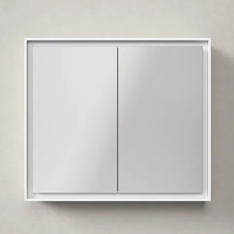 Duravit Spiegelschrank Version: Sensor „L-Cube“ 80 × 70 × 15,5 cm Duravit Spiegelschrank Version: Sensor „L-Cube“ 80 × 70 × 15,5 cm