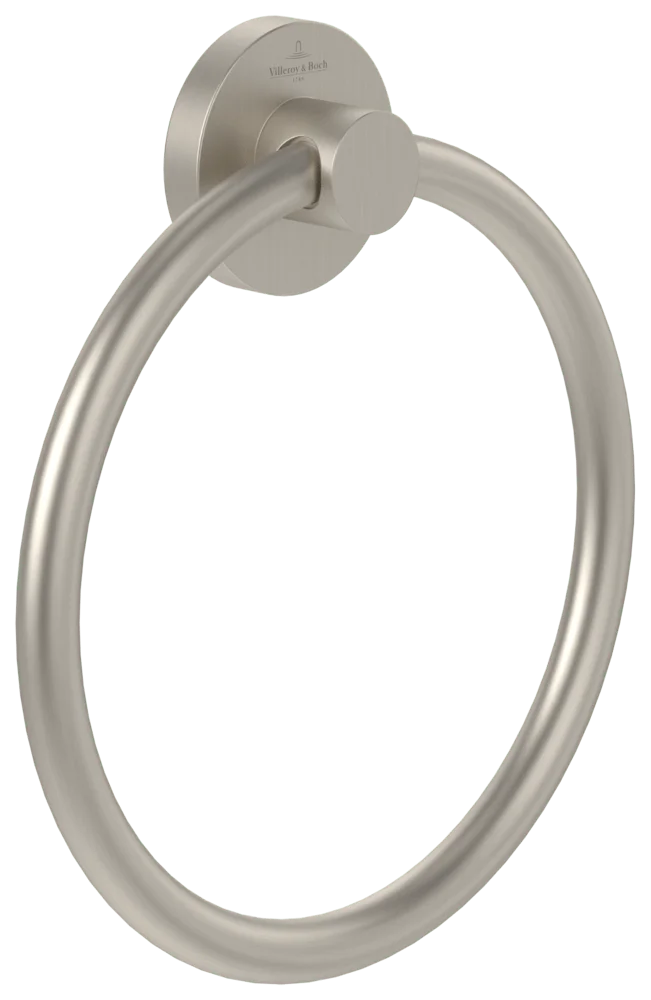 Villeroy & Boch Handtuchhalter Elements - Tender TVA151005000, 164x32x185mm, Brushed Nickel Matt
