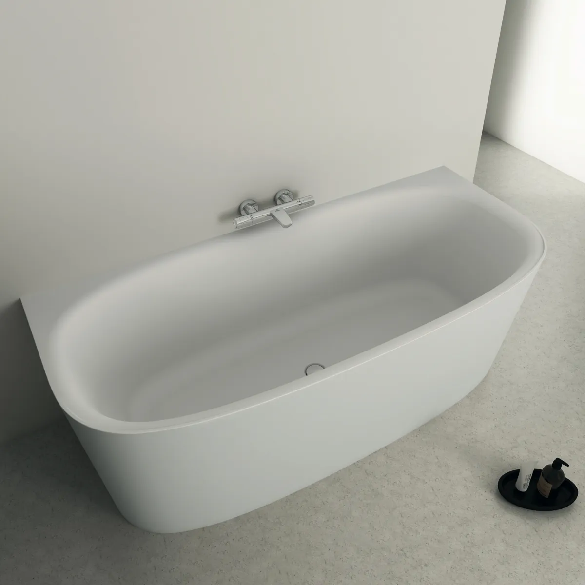 Ideal Standard Badewanne „Dea“ 80 × 180 cm in Seidenweiß