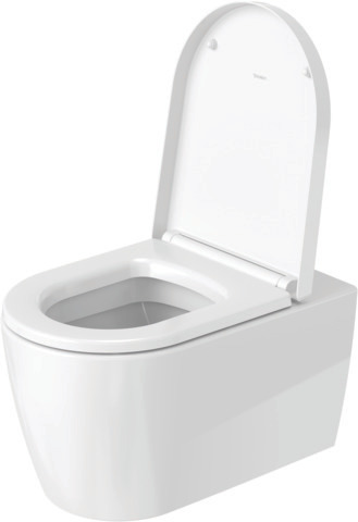 WC-Sitz ME by Starck mitAbsenkautom. Scharniere edelstahl, weiß