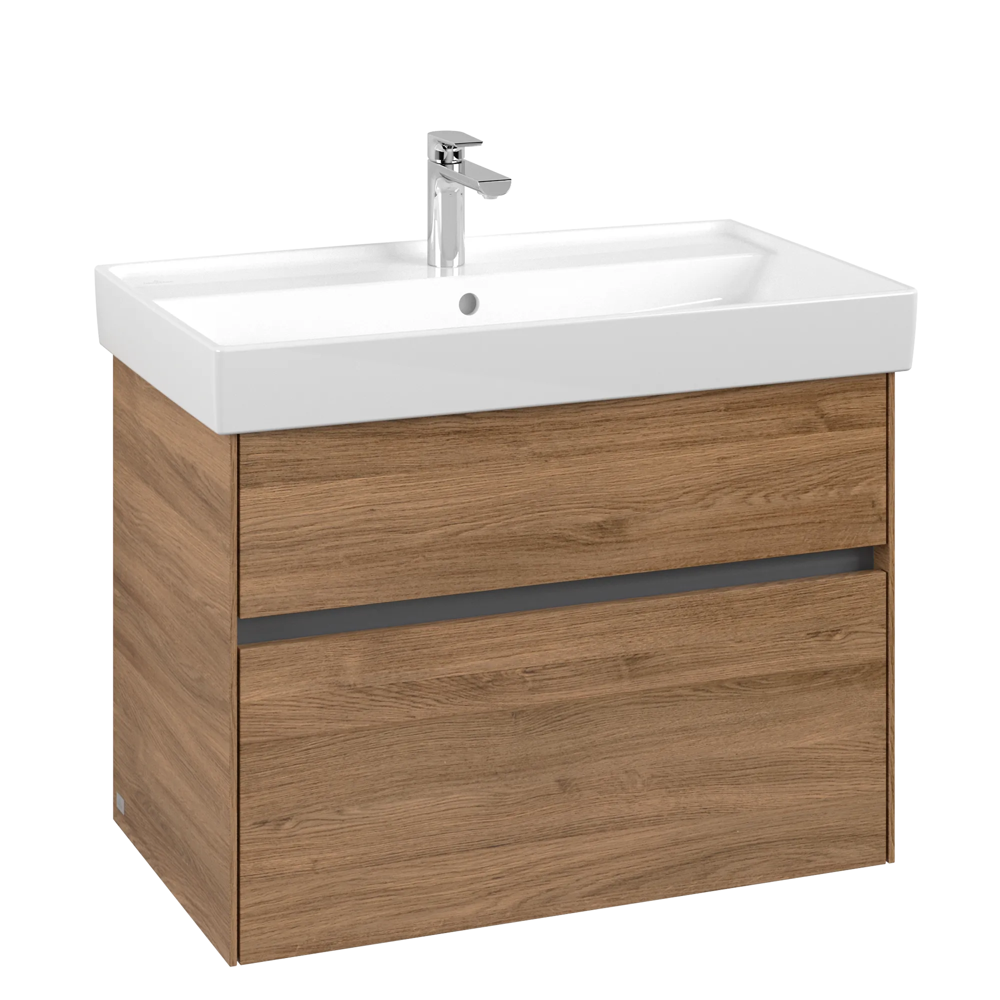 Villeroy & Boch Collaro Waschbeckenunterschrank C01000 754x546x444mm Kansas Oak