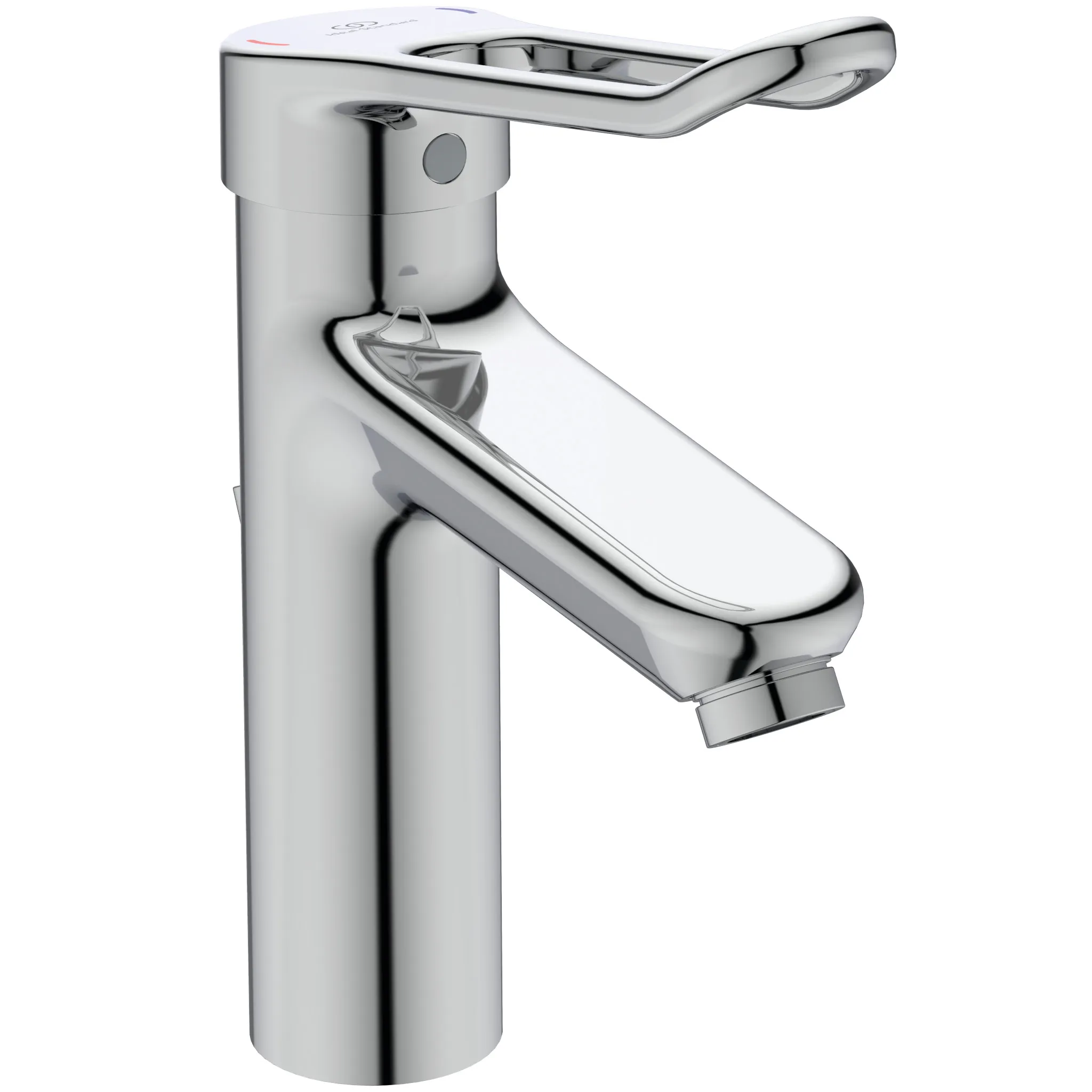 Waschtischarmatur Ceraplus Grande mit Bügelgriff mit Ablaufgarnitur Ausladung 123mm Chrom Waschtischarmatur Ceraplus Grande mit Bügelgriff mit Ablaufgarnitur Ausladung 123mm Chrom