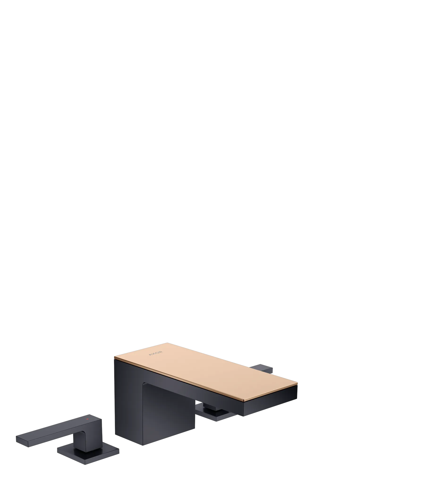 Hansgrohe AXOR MyEdition Mischer Platte 200 Brushed Red Gold Hansgrohe AXOR MyEdition Mischer Platte 200 Brushed Red Gold