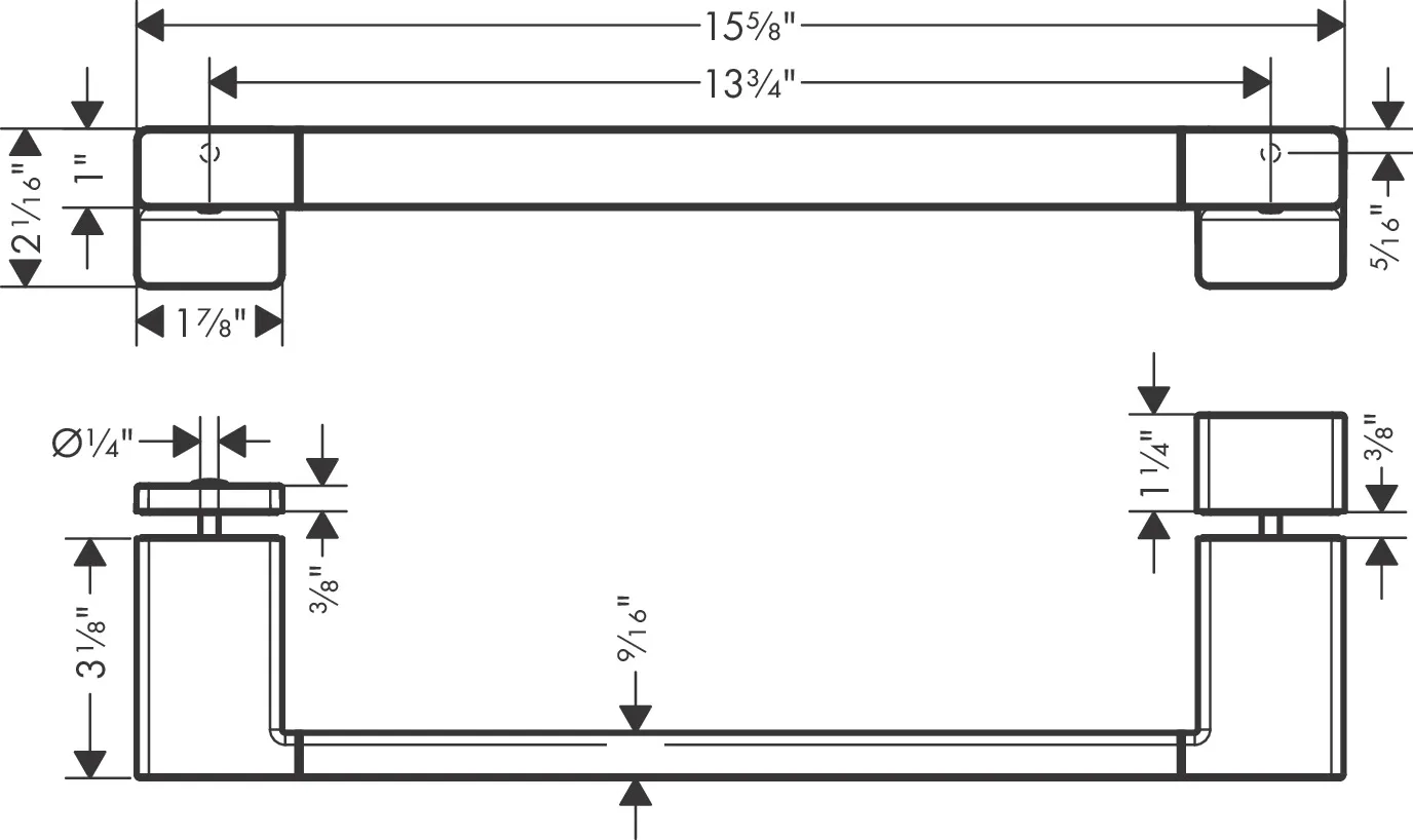 Duschtürgriff AddStoris chrom Duschtürgriff AddStoris chrom