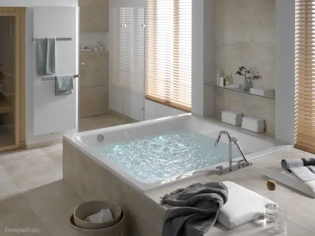 Mauersberger Acryl-Badewanne convexa 190⁄170 1900x1700x495, Farbe weiß