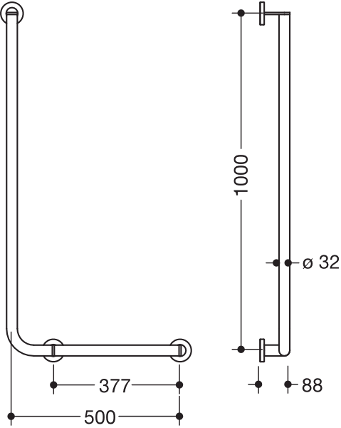 HEWI Haltegriff „System 900“