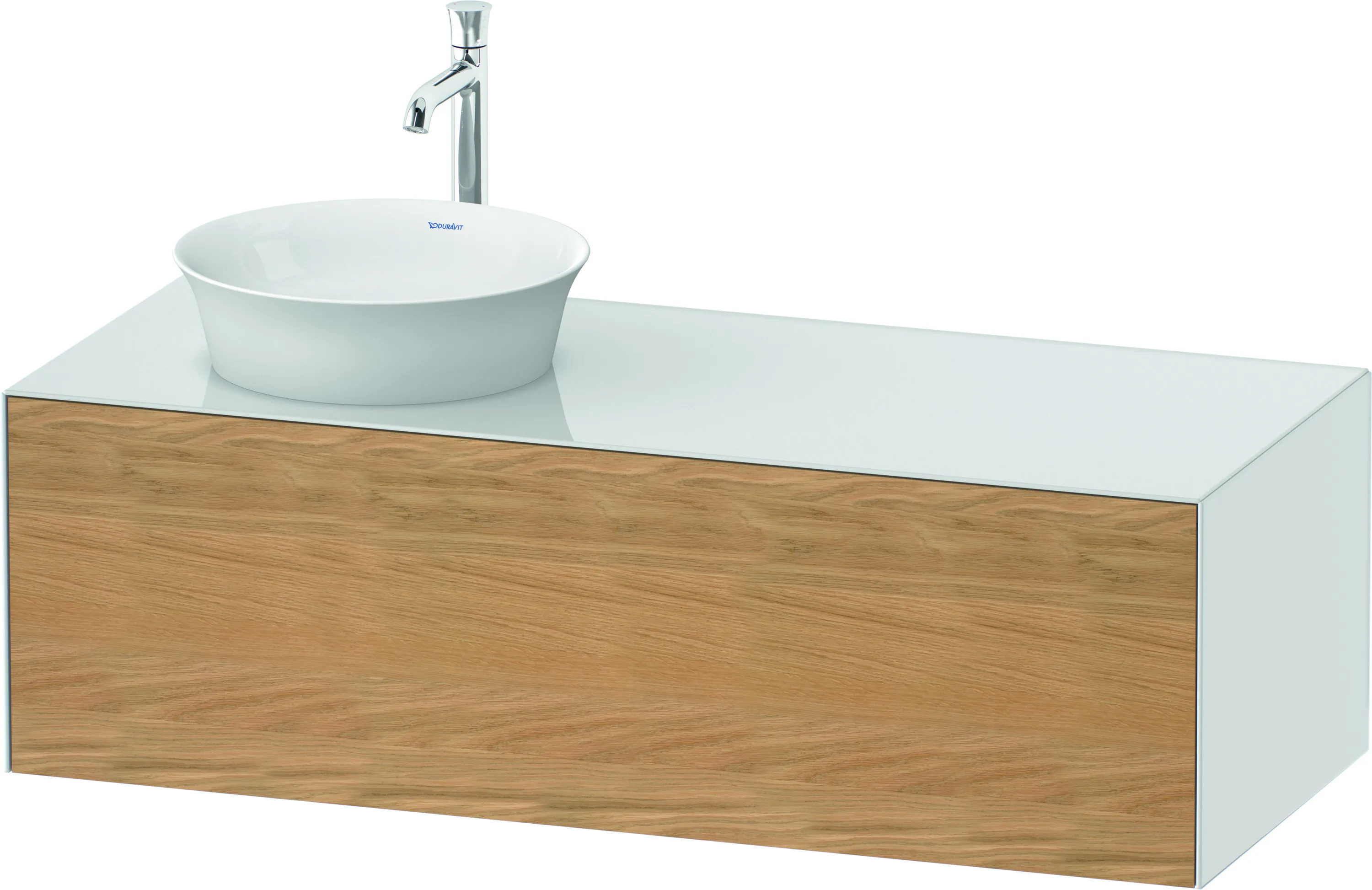 Duravit Waschtischunterschrank wandhängend „White Tulip“ 130 × 40,8 × 55 cm