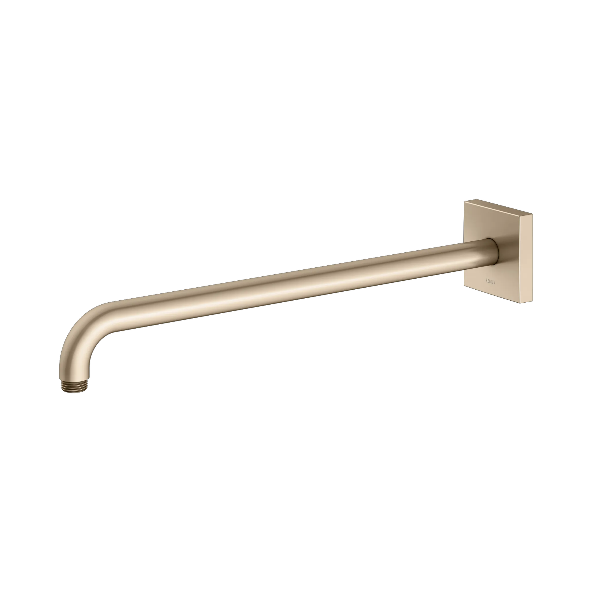 Edition 300 53088030402 Brausearm Wandanschluß eckig Ausladung 450 mm Bronze gebürstet