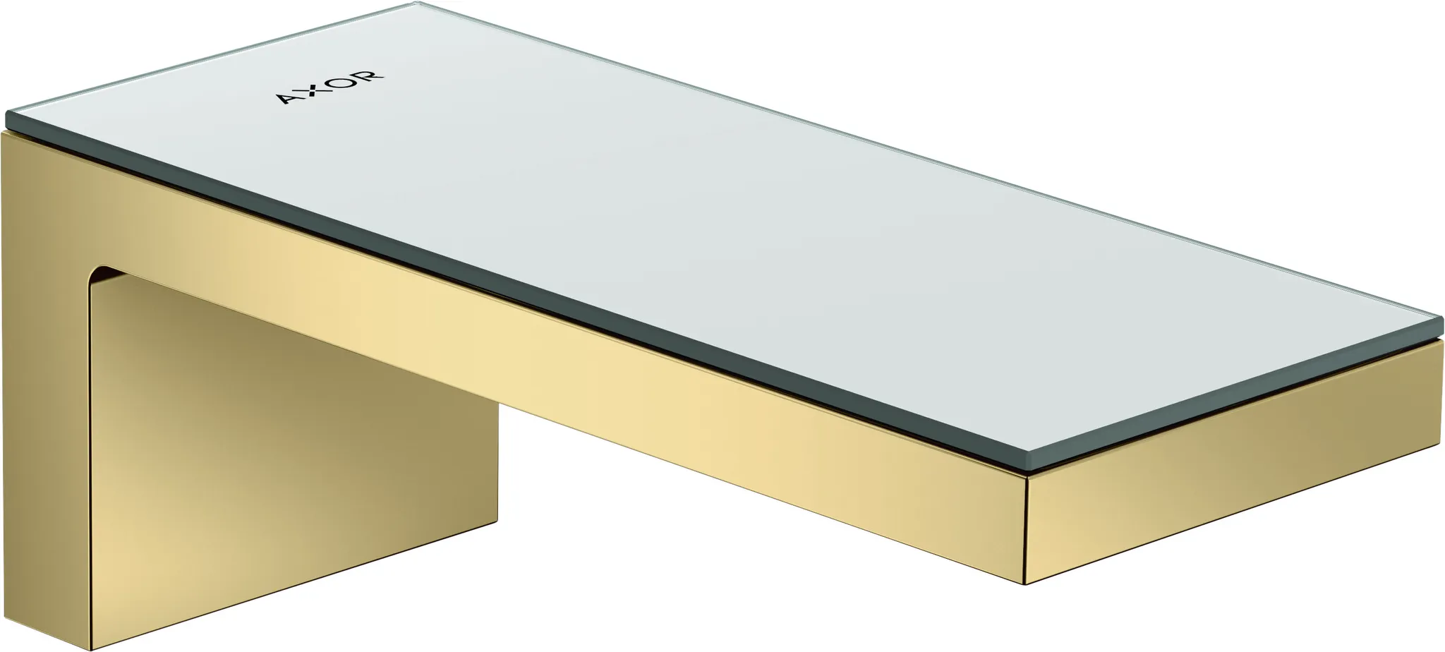 Hansgrohe AXOR MyEdition Mischer mit Platte 200 Glas, Spiegel Hansgrohe AXOR MyEdition Mischer mit Platte 200 Glas, Spiegel