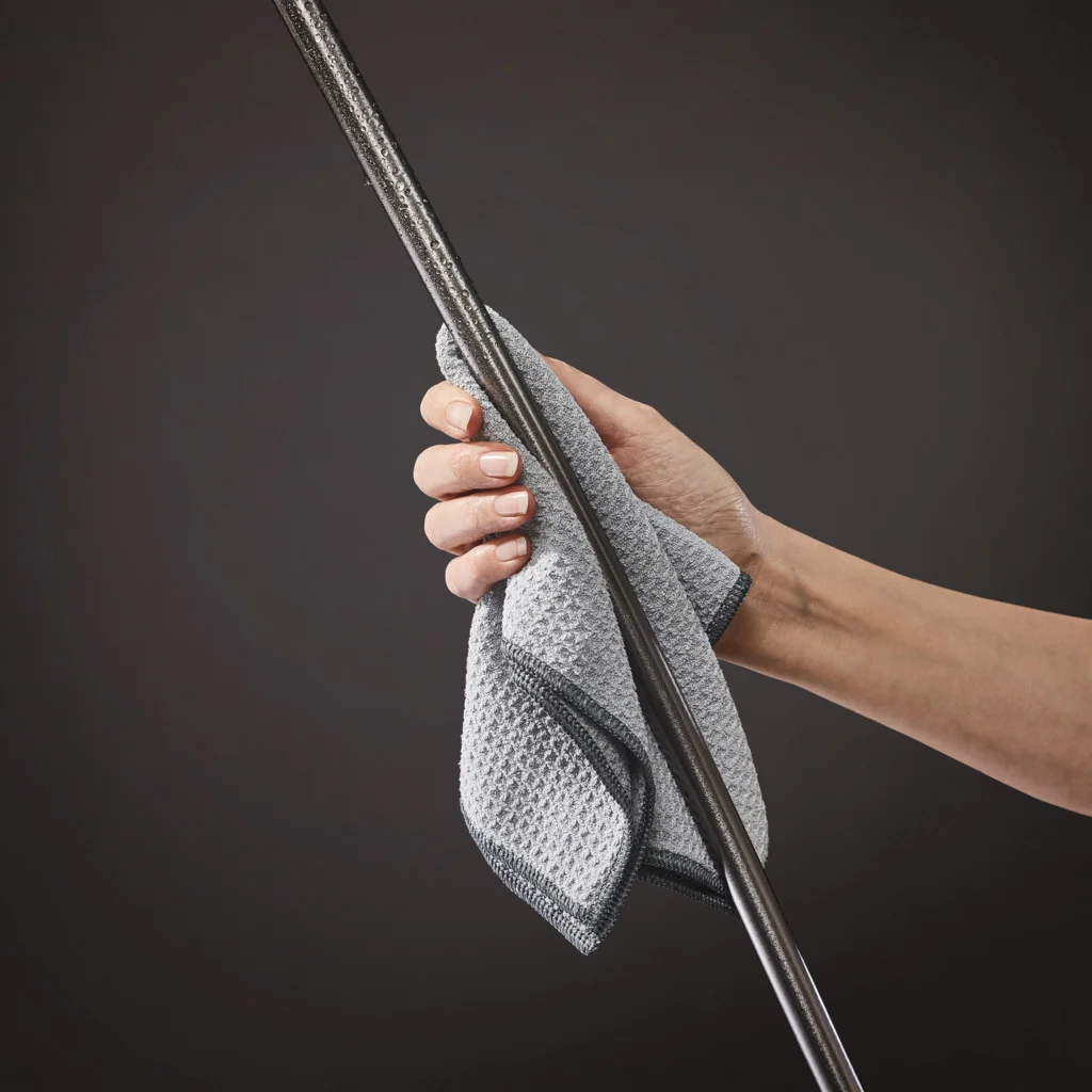 Hansgrohe Unica Brausestange S Puro 90 cm BBC, 1008 mm Gesamtlänge, 22 mm Durchmesser, 160 cm Brauseschlauch, stufenlos verstellbare Handbrausehalterung aus Metall