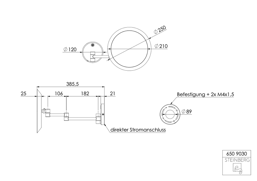 Steinberg Serie 650 Accessoires Steinberg Serie 650 Accessoires