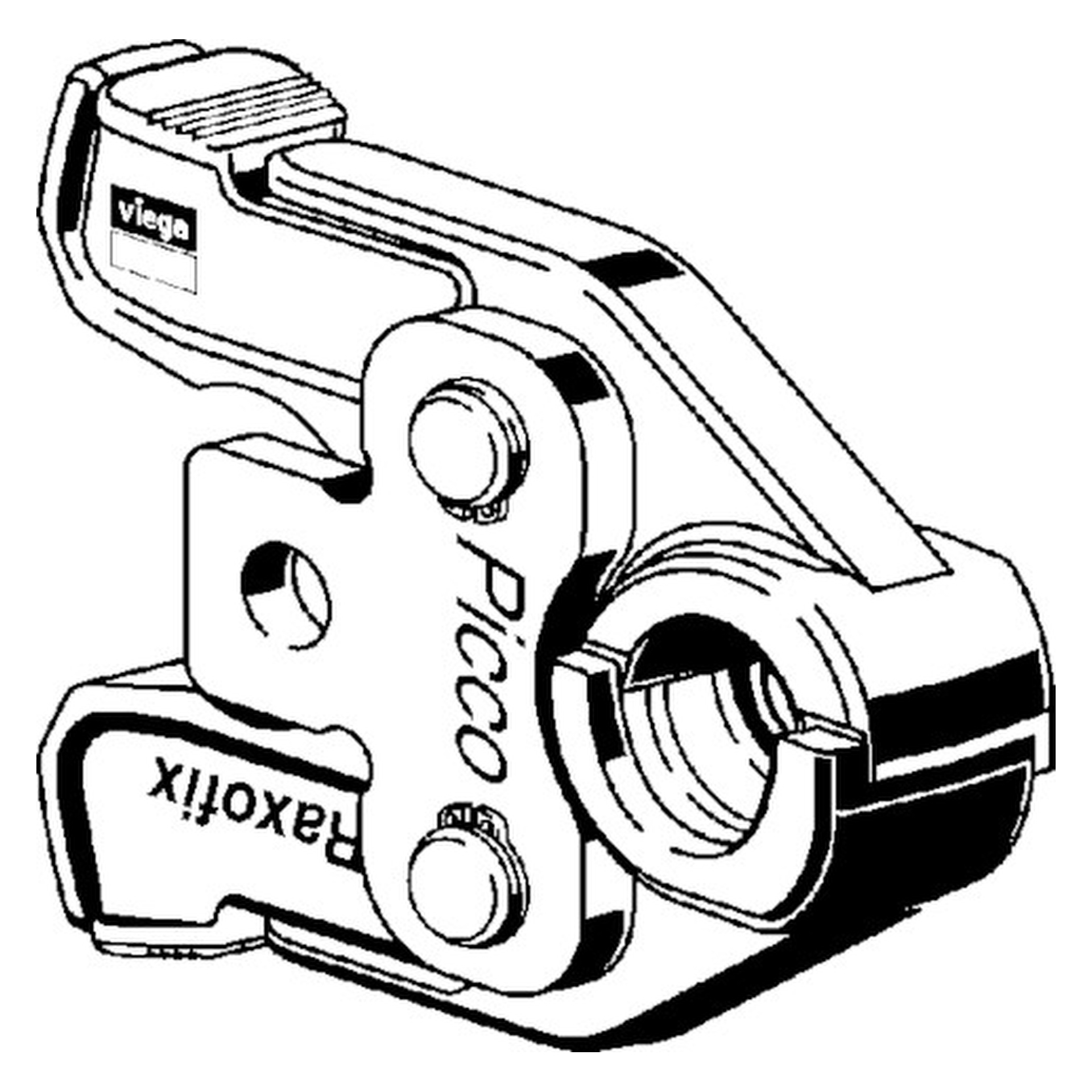 Viega Pressbacke für „Raxofix“, „Raxinox“ ⌀ 20 mm