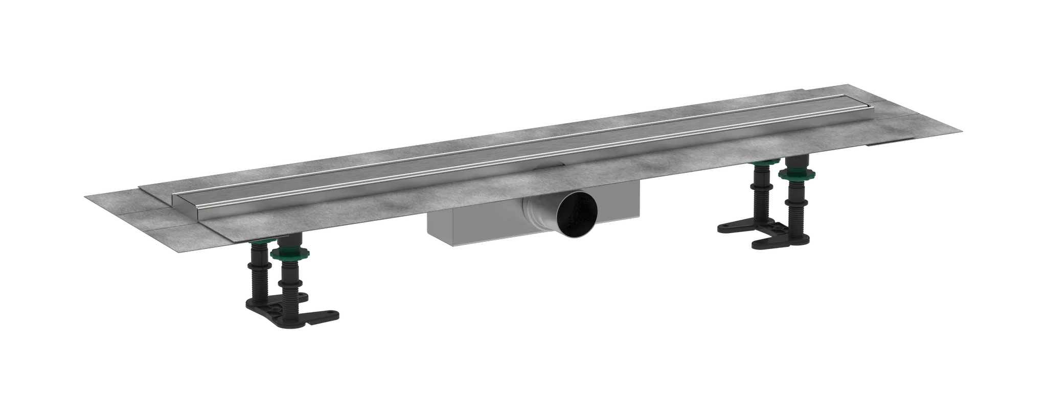 Hansgrohe RainDrain Compact Komplettset Duschrinne 800mm Edelstahl gebürstet Hansgrohe RainDrain Compact Komplettset Duschrinne 800mm Edelstahl gebürstet