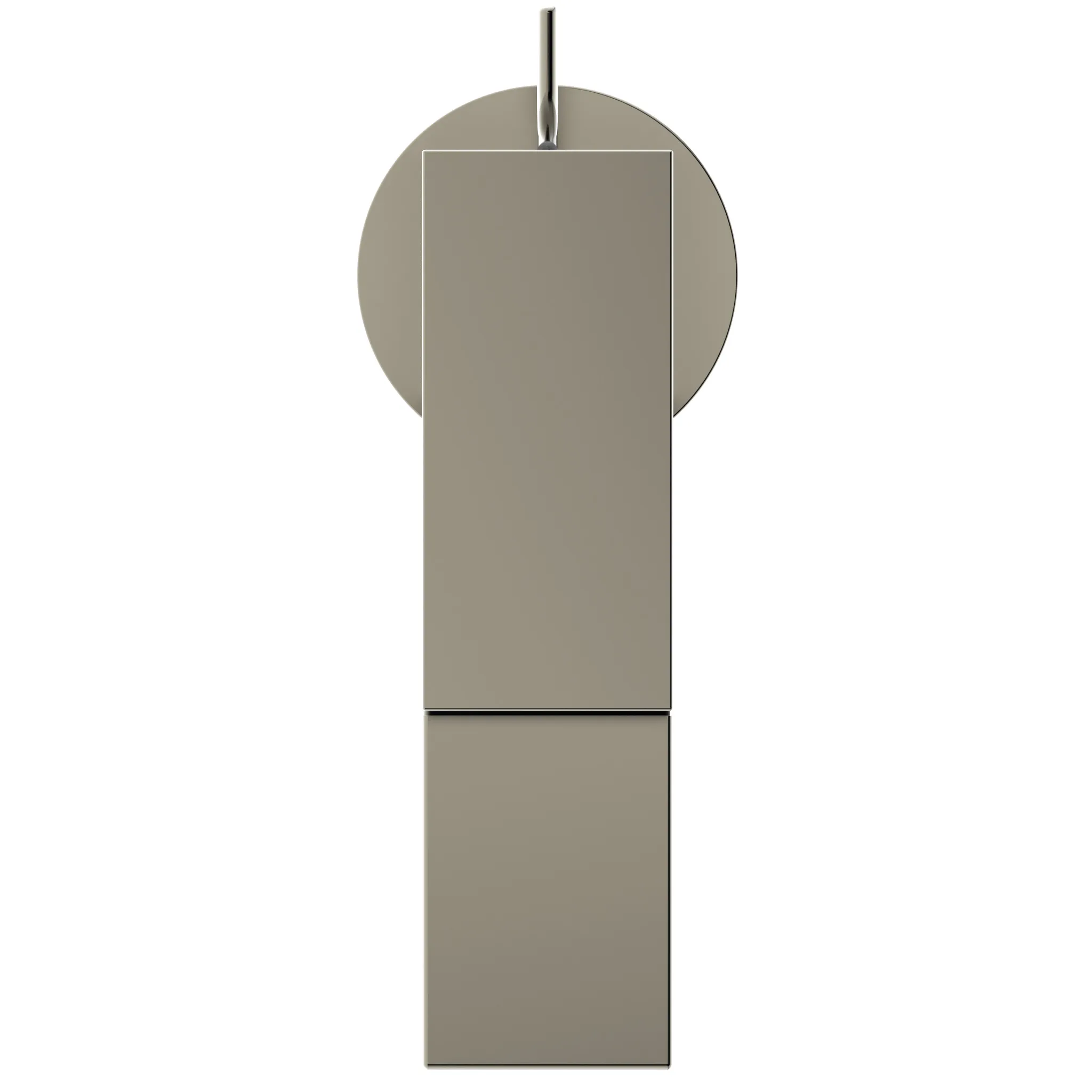 Waschischarmatur Extra Ausladung 111mm mit Ablaufgarnitur Brushed Gold Waschischarmatur Extra Ausladung 111mm mit Ablaufgarnitur Brushed Gold