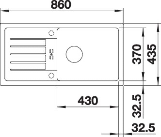 BLANCO FAVUM XL 6 S