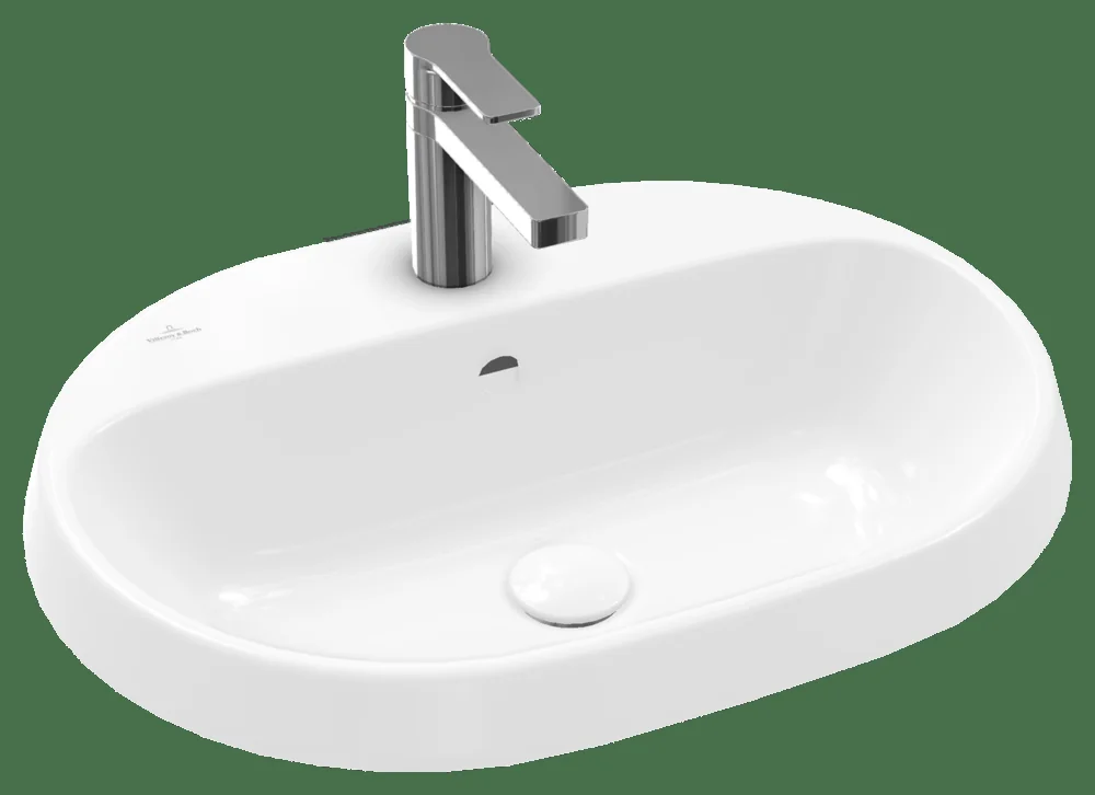 Villeroy & Boch Architectura Einbauwaschbecken 600x450mm oval 1HL. weAlpin