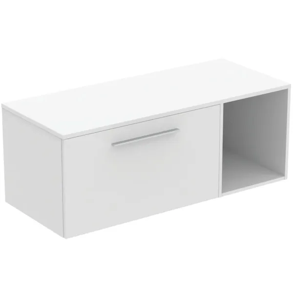 Ideal Standard i.life B 120cm Möbel-Set mit 1 Auszug Weiß matt