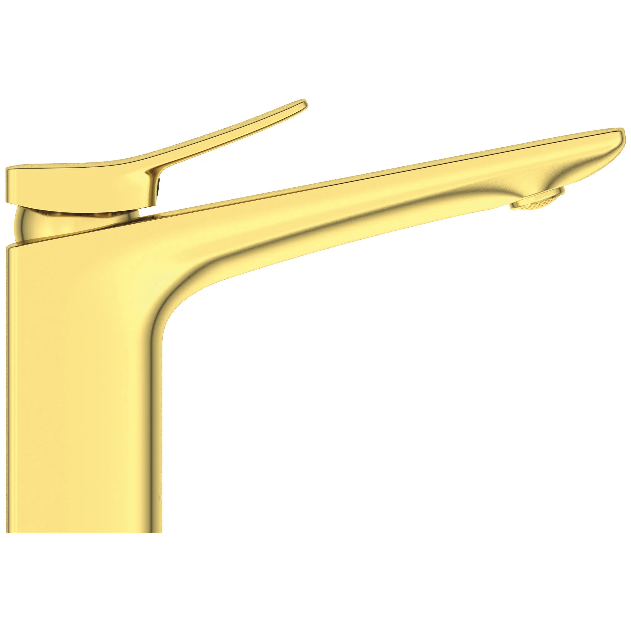 Ideal Standard Waschischarmatur Conca Ausladung 140mm ohne Ablaufgarnitur Brushed Gold