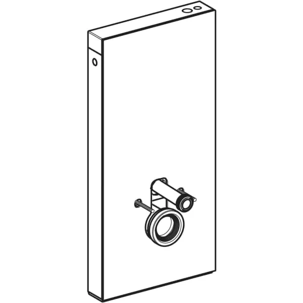 Monolith Plus Sanitärmodul für Wand-WC, 101 cm, Frontverkleidung aus Steinzeug: Steinzeug Betonoptik, Aluminium Monolith Plus Sanitärmodul für Wand-WC, 101 cm, Frontverkleidung aus Steinzeug: Steinzeug Betonoptik, Aluminium