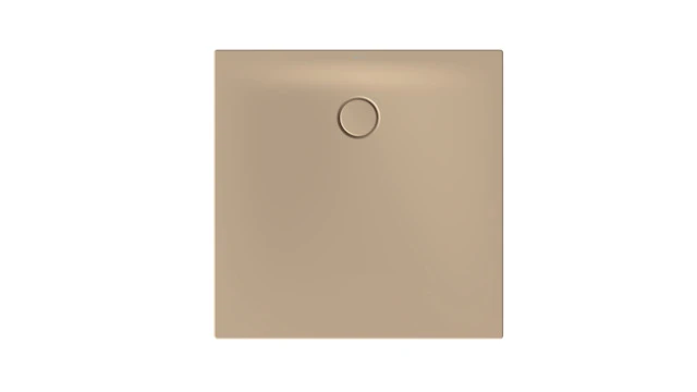 Bette quadrat Duschwanne „BetteFloor Side“ 90 × 90 cm in Greige