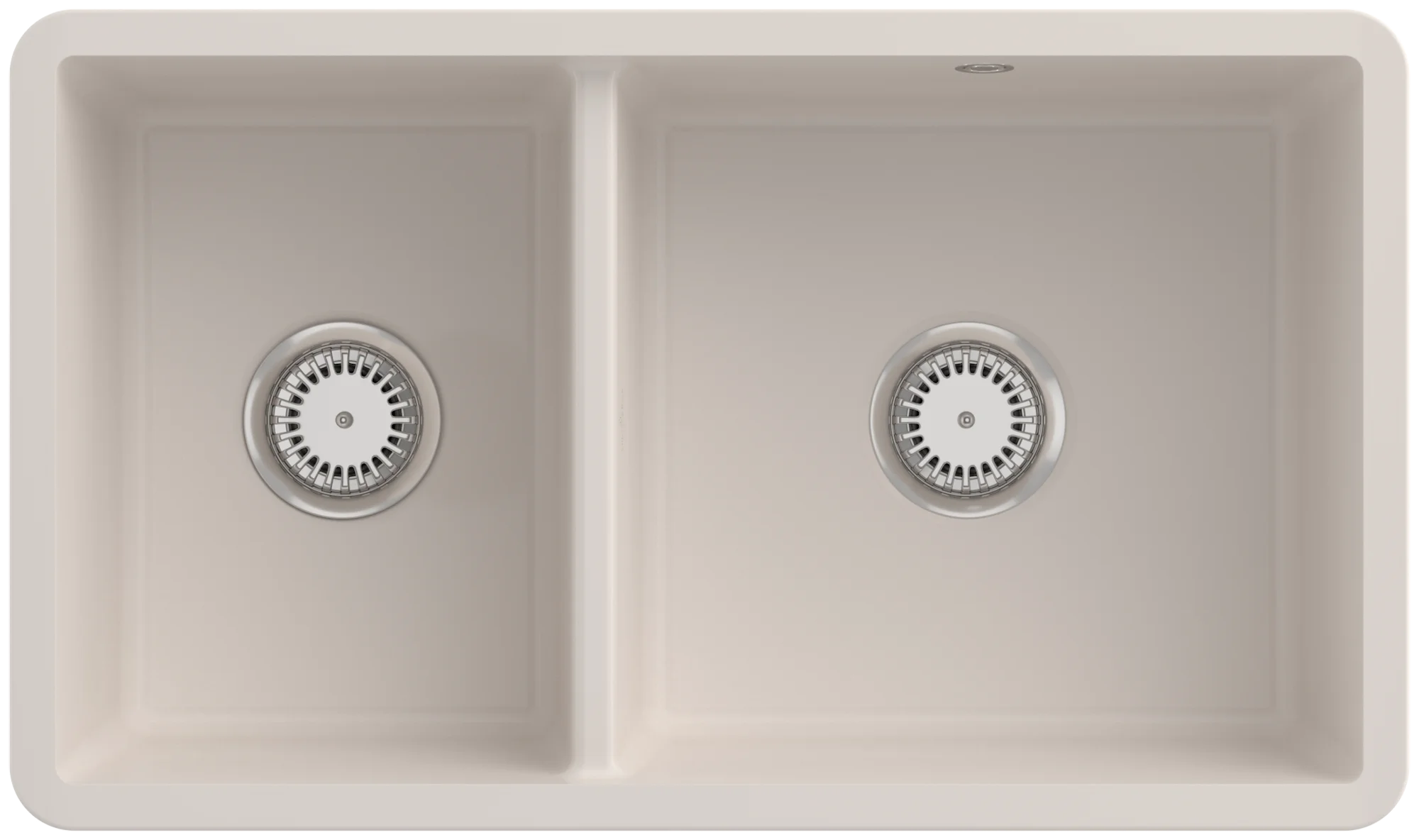 Villeroy & Boch Subway 80 U Unterbauspüle 338802, 440x750 mm, Keramik, Crema CeramicPlus