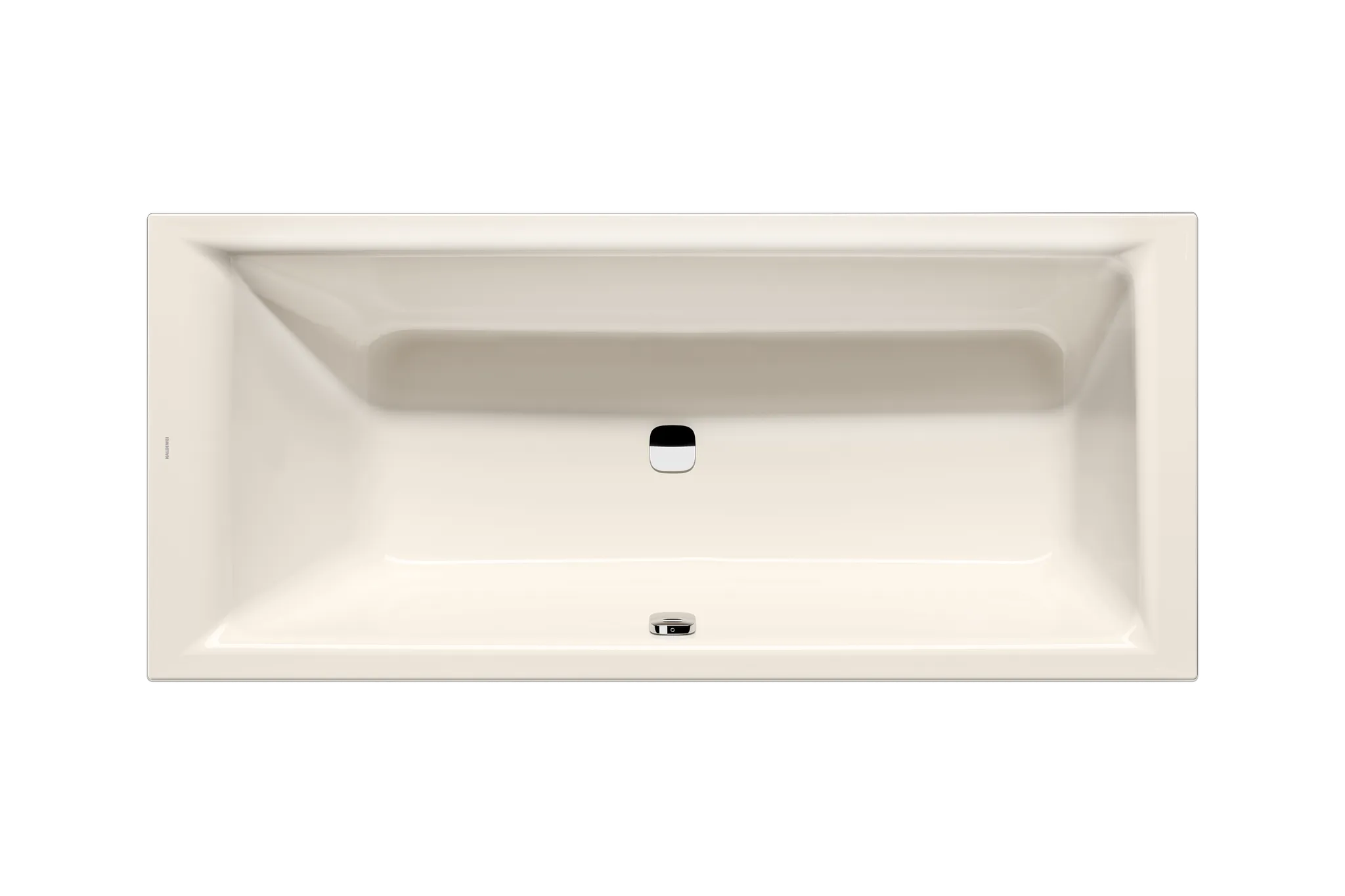 Kaldewei Badewanne „Puro Next Combi“ rechteck 1800 × 800 mm mit Überlaufbohrung, in pergamon