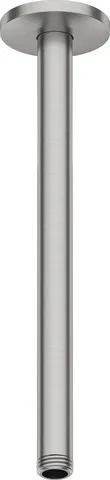 Duravit Brausearm L 300mm, Deckenmontage, Rosette Rund, Edelstahl gebürstet Duravit Brausearm L 300mm, Deckenmontage, Rosette Rund, Edelstahl gebürstet