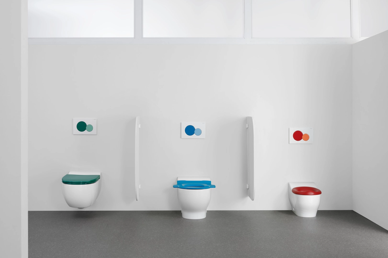 Geberit WC-Sitz „Bambini“ in waldgrün