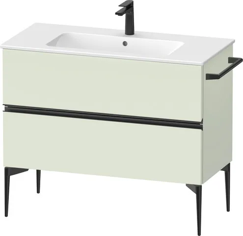 Duravit Waschtischunterschrank „Sivida“ 101 × 59,1 × 47,7 cm Blassgrün Matt Duravit Waschtischunterschrank „Sivida“ 101 × 59,1 × 47,7 cm Blassgrün Matt