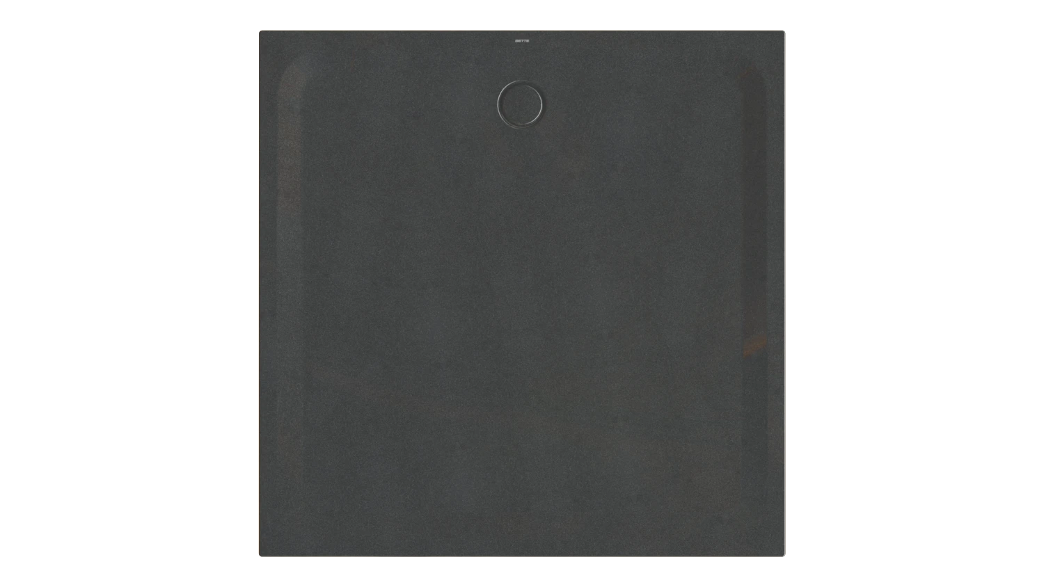 Bette quadrat Duschwanne „BetteUltra“ 1500 × 1500 mm ohne Oberflächenbeschichtung, mit BetteGlasur Plus, ohne Wannenträger, in Midnight