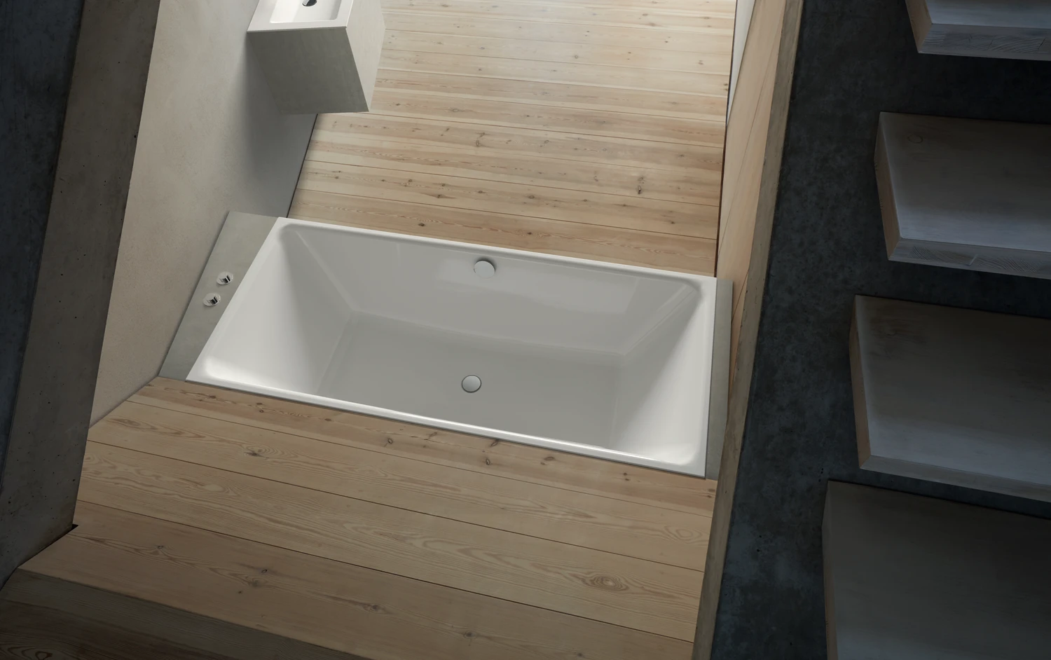 Bette Badewanne „BetteLoft“ rechteck 190 × 90 cm in Weiß Bette Badewanne „BetteLoft“ rechteck 190 × 90 cm in Weiß