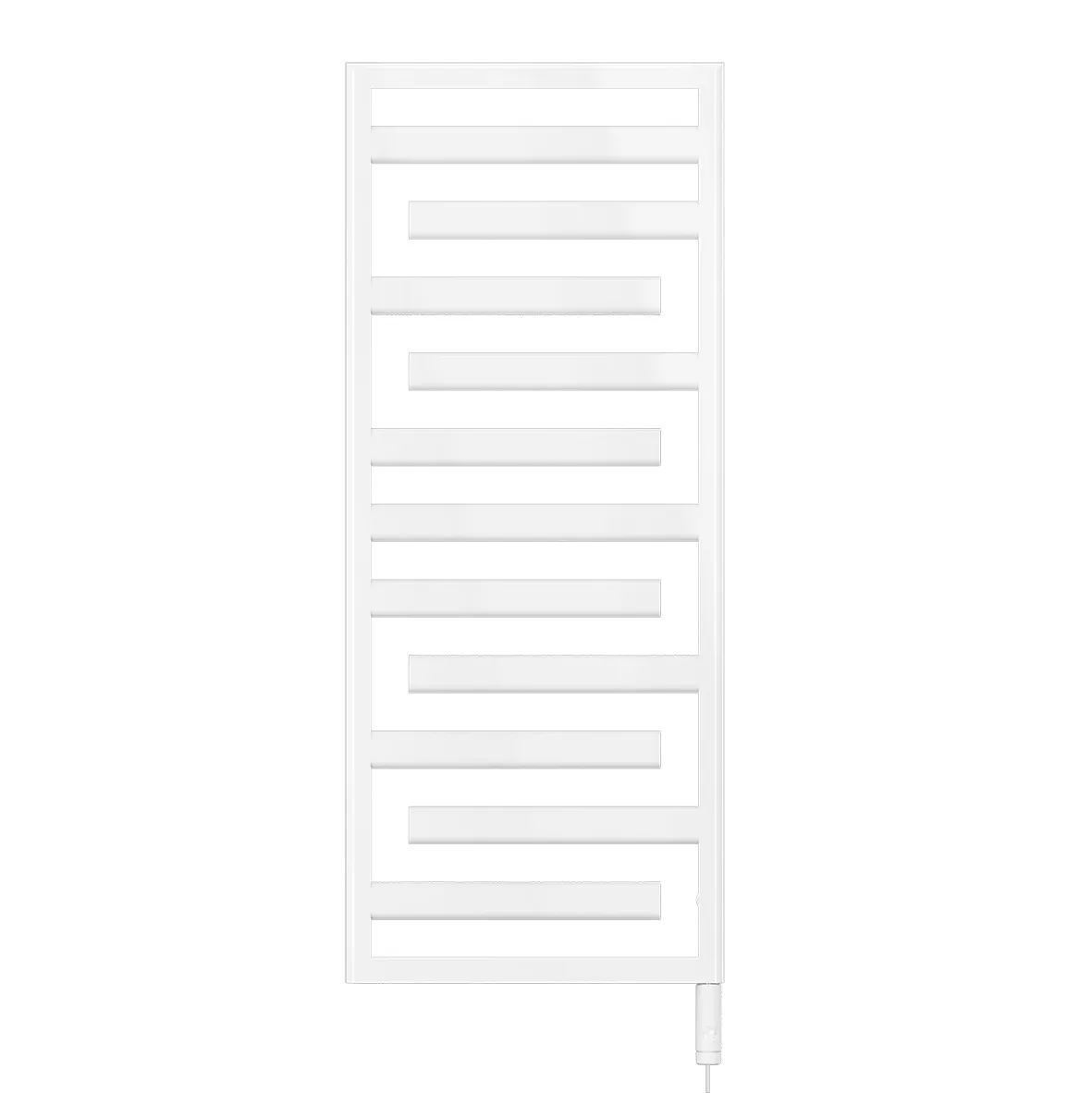 Zehnder Design-Elektroheizkörper „Tetris“ mit Heizstab IHC 60 × 158,8 cm in Verkehrsweiß (RAL 9016, glänzend) Zehnder Design-Elektroheizkörper „Tetris“ mit Heizstab IHC 60 × 158,8 cm in Verkehrsweiß (RAL 9016, glänzend)