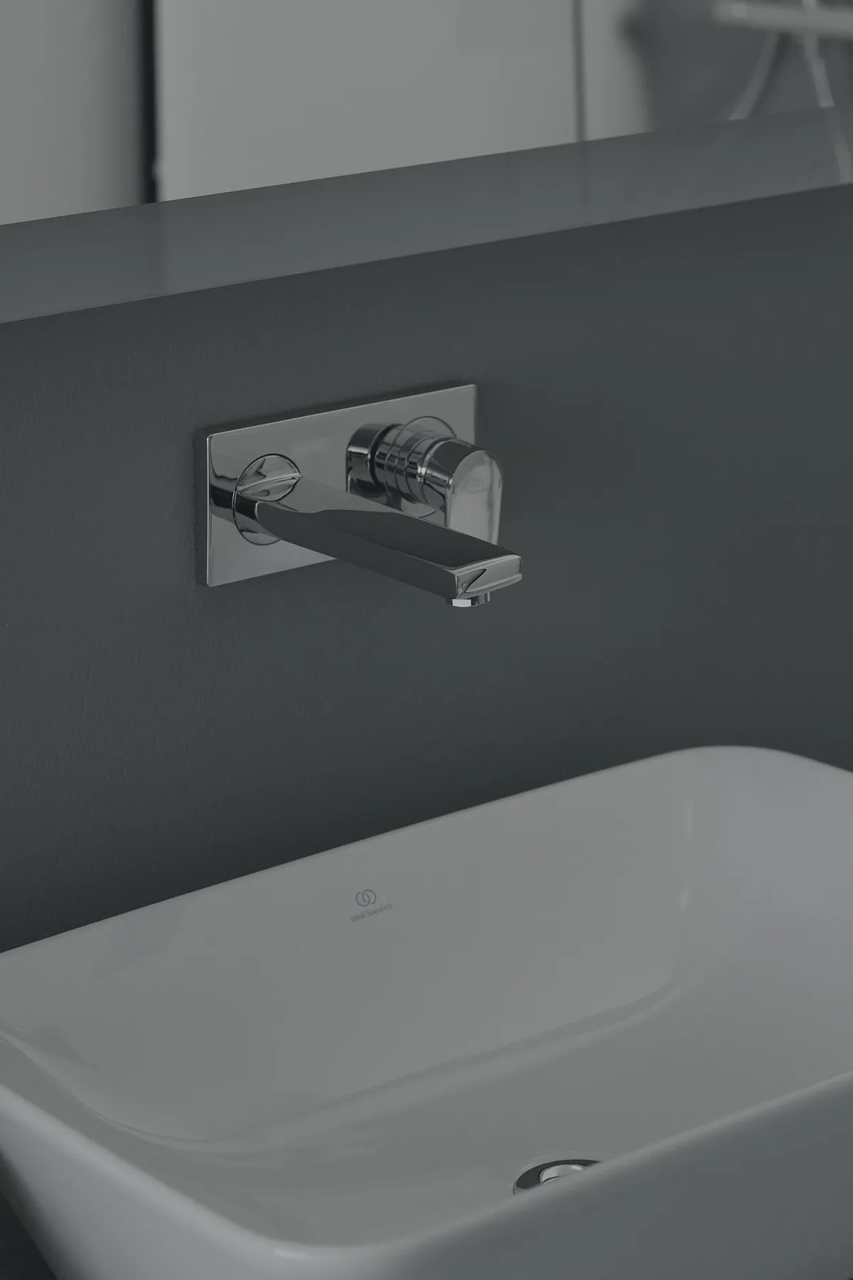 Wand-Waschtischarmatur Unterputz Edge, Bausatz 2, 5 l/min., Ausladung 191mm, Chrom Wand-Waschtischarmatur Unterputz Edge, Bausatz 2, 5 l/min., Ausladung 191mm, Chrom