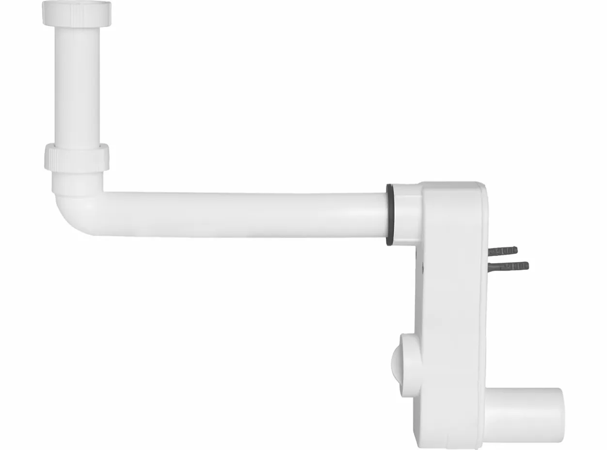 WT-AP-Geruchverschluss Kunststoff weiß 1 1/4″ x 40 mm, Abgang waagerecht WT-AP-Geruchverschluss Kunststoff weiß 1 1/4″ x 40 mm, Abgang waagerecht