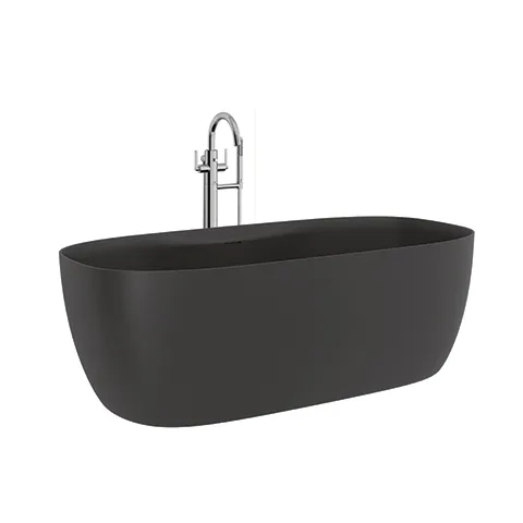 -RESA S Badewanne 170 x 80 H56 cm Soft Edge Ablauf inkl. Mattweiß