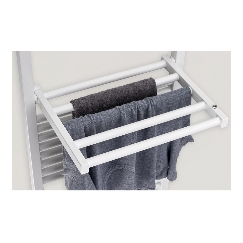 Zehnder Design-Heizkörper „Zeno Wing“ für Warmwasser-Zentralheizung oder gemischten Betrieb mit 50 mm-Mittelanschluss 60 × 78,8 cm