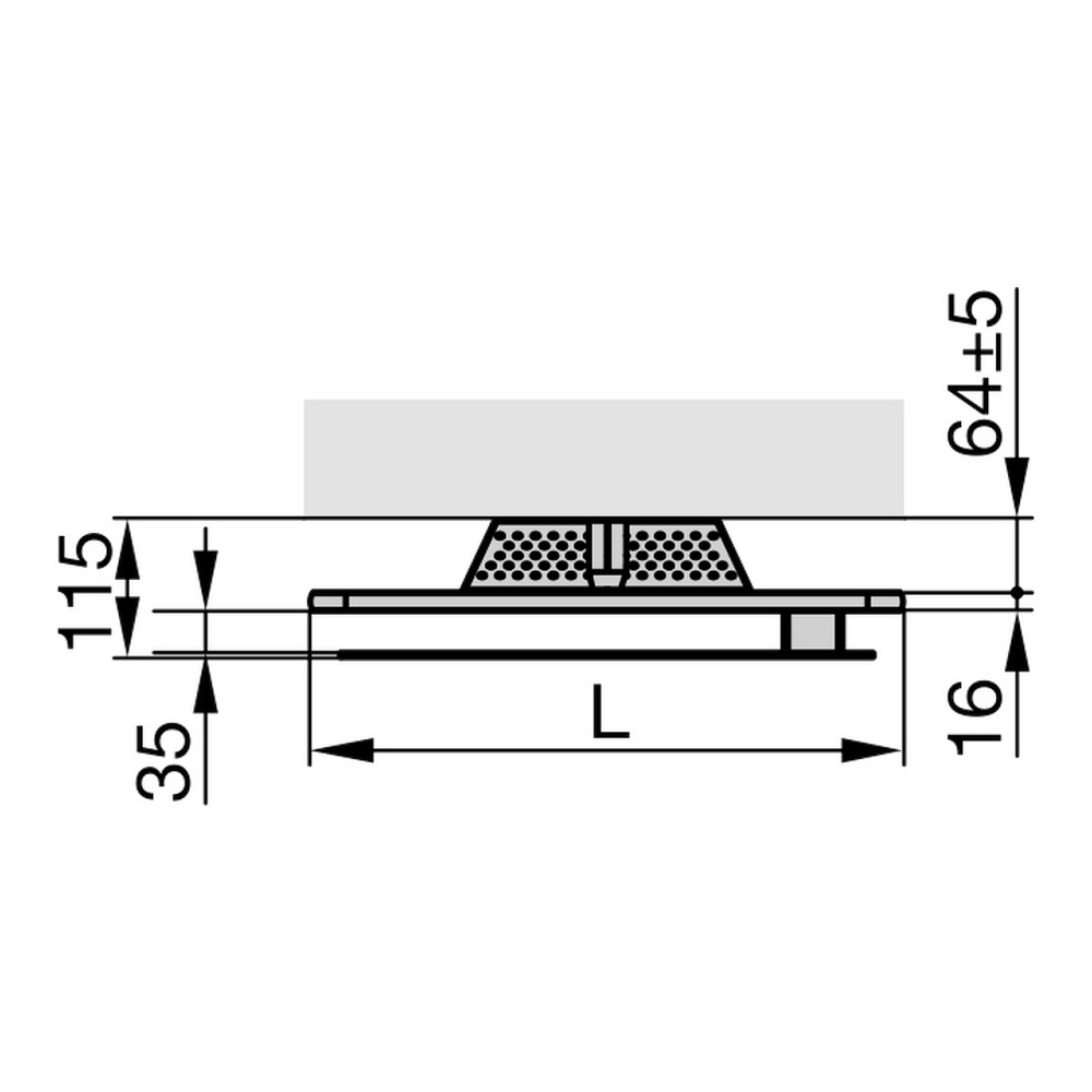 Zehnder Design-Heizkörper „Vitalo Bar“ für Warmwasser-Zentralheizung mit Anschlussbox „EasyFit“ 60 × 189 cm in Concrete Grey