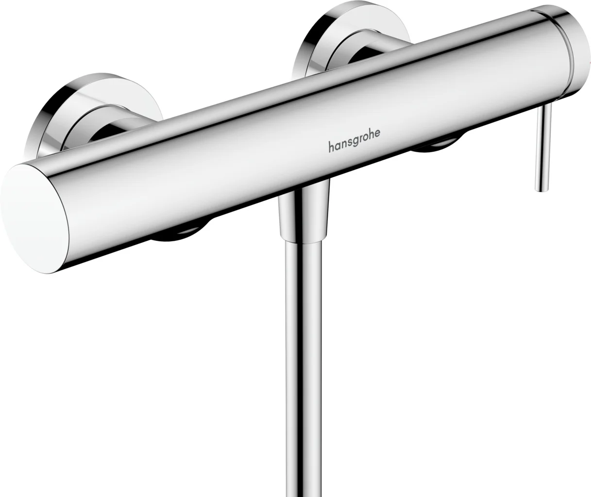 Hansgrohe Tecturis S Einhebel-Brausemischer Aufputz Chrom, Stichmaß 150 ± 12 mm, max. Durchfluss 24 l/min, Keramikmischsystem, einstellbare Temperaturbegrenzung