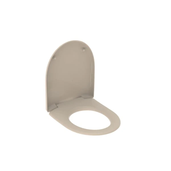 Geberit WC-Sitz ehemals Keramag „Renova“ 365 × 455 × 60 mm in bahamabeige, Befestigung von oben, Soft Closing Geberit WC-Sitz ehemals Keramag „Renova“ 365 × 455 × 60 mm in bahamabeige, Befestigung von oben, Soft Closing