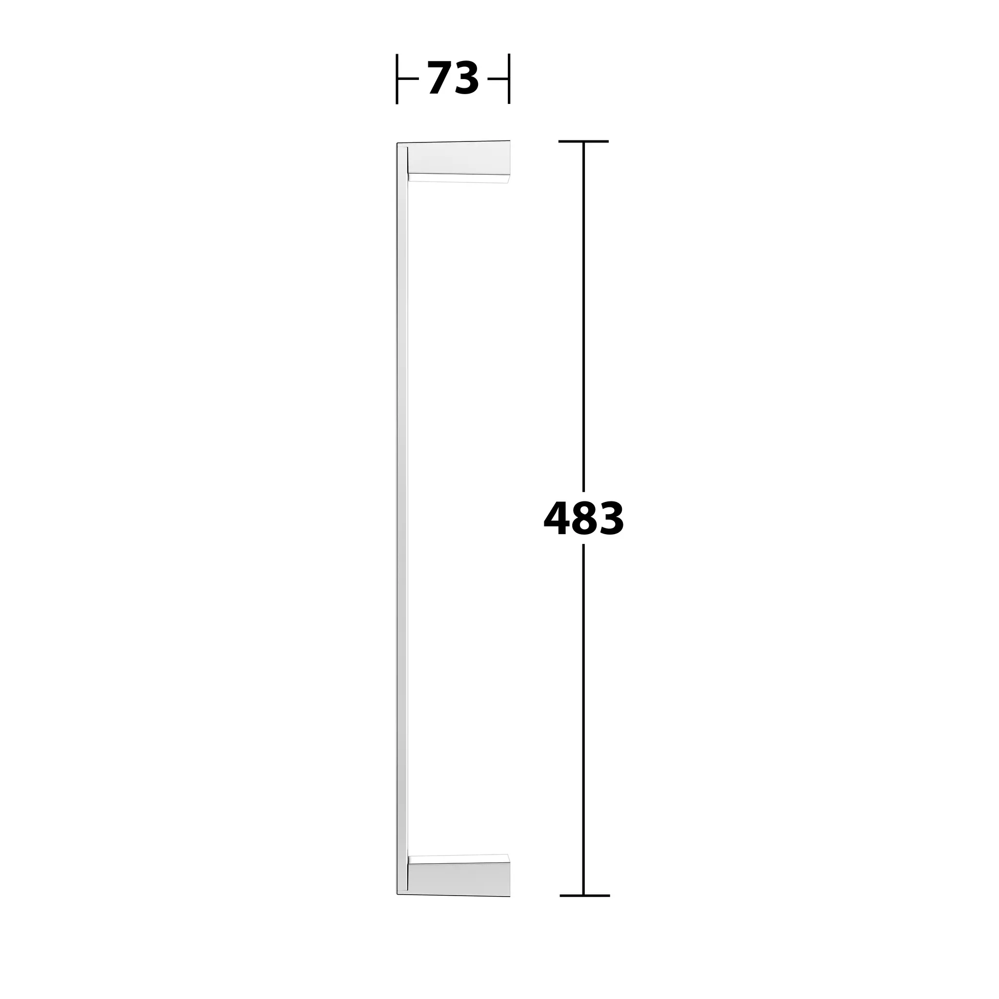 Edition 11 11170010000 Handtuchhalter für Gästehandtücher verchromt Edition 11 11170010000 Handtuchhalter für Gästehandtücher verchromt