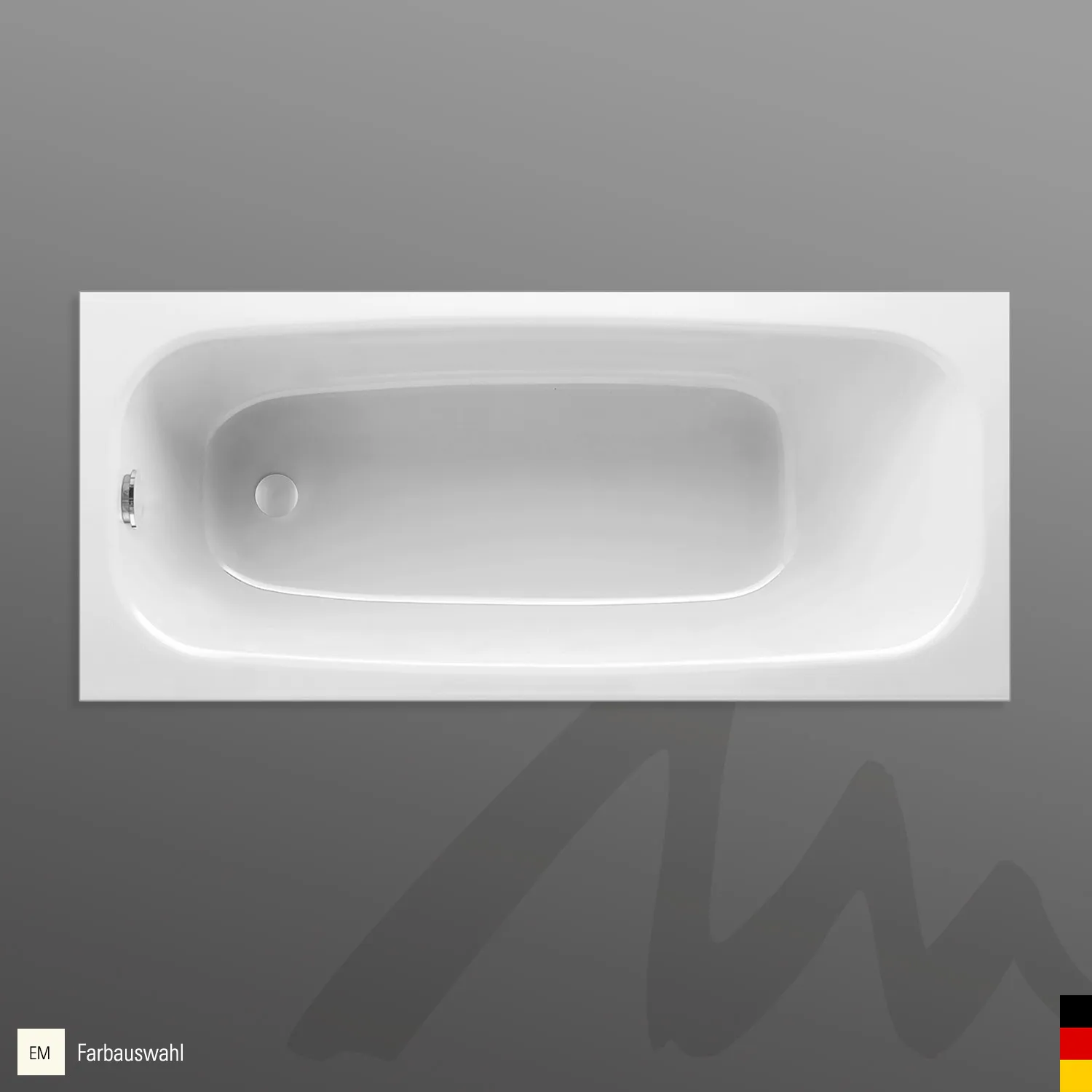 Mauersberger ceraria Acryl-Badewanne Rechteckform ceraria 170/80 1700x800x435, Farbgruppe 3 Mauersberger ceraria Acryl-Badewanne Rechteckform ceraria 170/80 1700x800x435, Farbgruppe 3