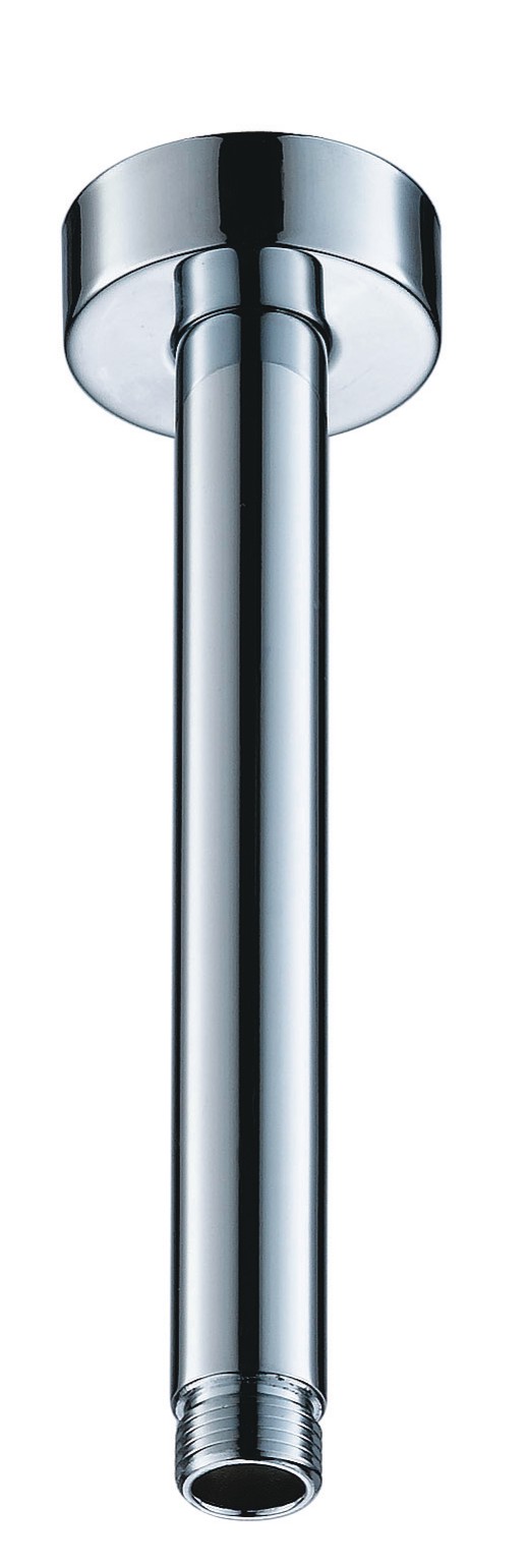 Deckenanbindung AqvaDesign - rund - 1/2″ AG × 1/2″ AG × 200 mm - Rosette - chrom Deckenanbindung AqvaDesign - rund - 1/2″ AG × 1/2″ AG × 200 mm - Rosette - chrom