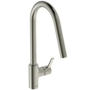 Küchenarmatur Gusto Ausladung 240mm 1-Funktions-Brause Brushed Gold Küchenarmatur Gusto Ausladung 240mm 1-Funktions-Brause Brushed Gold