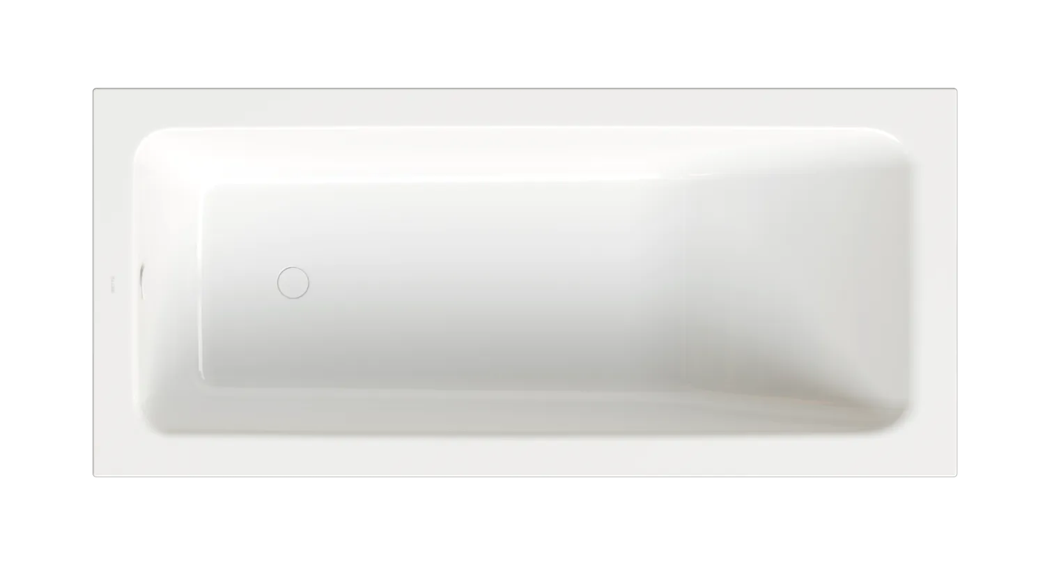 BetteOne Relax Badewanne, 1-Sitzer, Rechteck, 2000 x 900 x 450 mm, weiß, glasierter Titan-Stahl, Einbau mit Unterbau