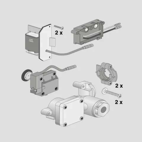 SANIT Austauschset für Urinal IR-Auslösung Batterie 6V SANIT Austauschset für Urinal IR-Auslösung Batterie 6V