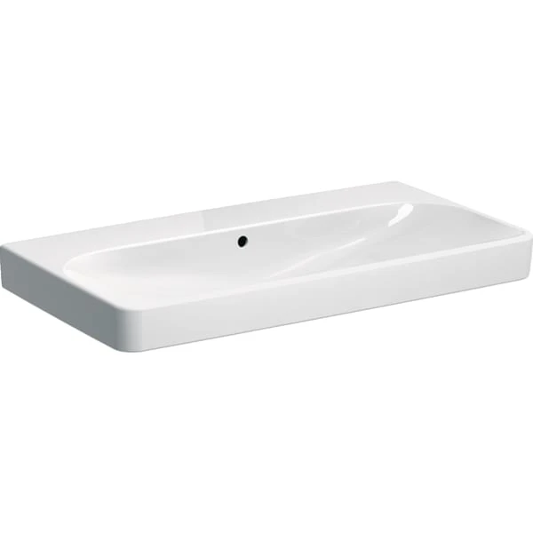 Wandwaschtisch „Smyle Square“, rechteckig, mit Überlauf 90 × 48 cm Wandwaschtisch „Smyle Square“, rechteckig, mit Überlauf 90 × 48 cm