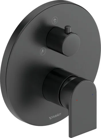 Duravit Einhand-Unterputz-Armatur „Tulum by Starck“ in Schwarz (matt) Duravit Einhand-Unterputz-Armatur „Tulum by Starck“ in Schwarz (matt)