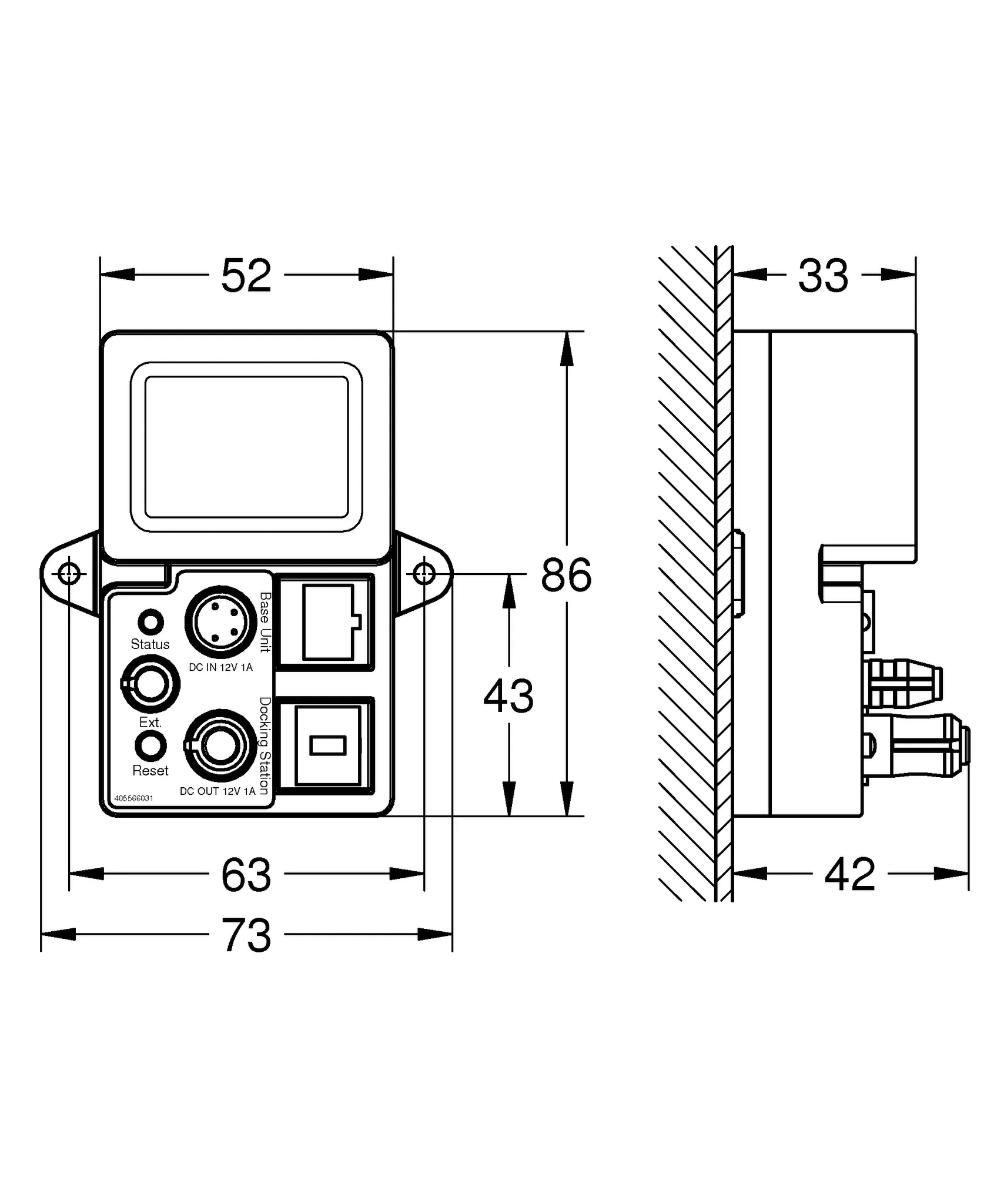 Grohe F-digital Deluxe Bluetooth-Empfangseinheit BT-01A Grohe F-digital Deluxe Bluetooth-Empfangseinheit BT-01A