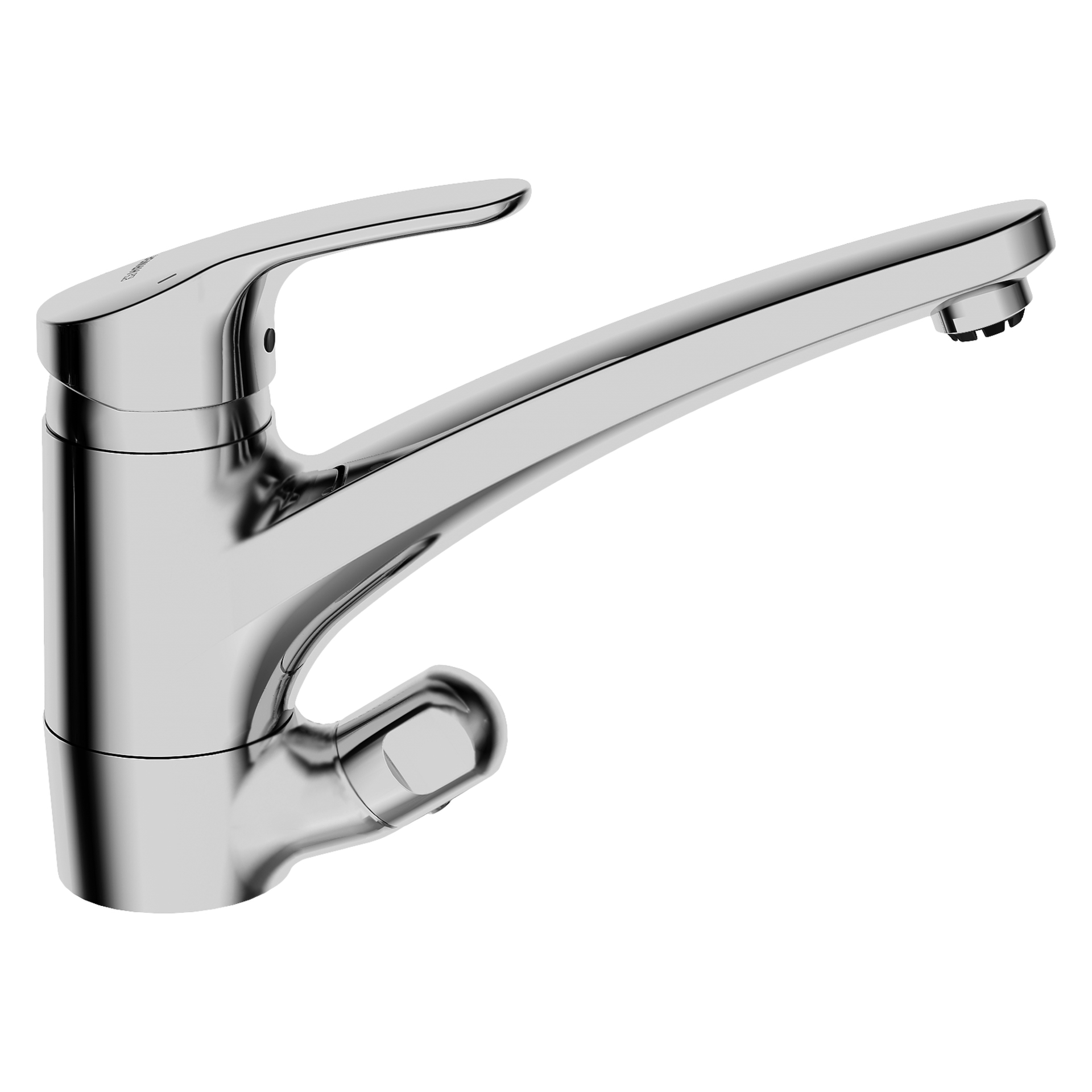 Hansa Einhand-Küchenarmatur „Mix“ Ausladung 203 mm in chrom Hansa Einhand-Küchenarmatur „Mix“ Ausladung 203 mm in chrom